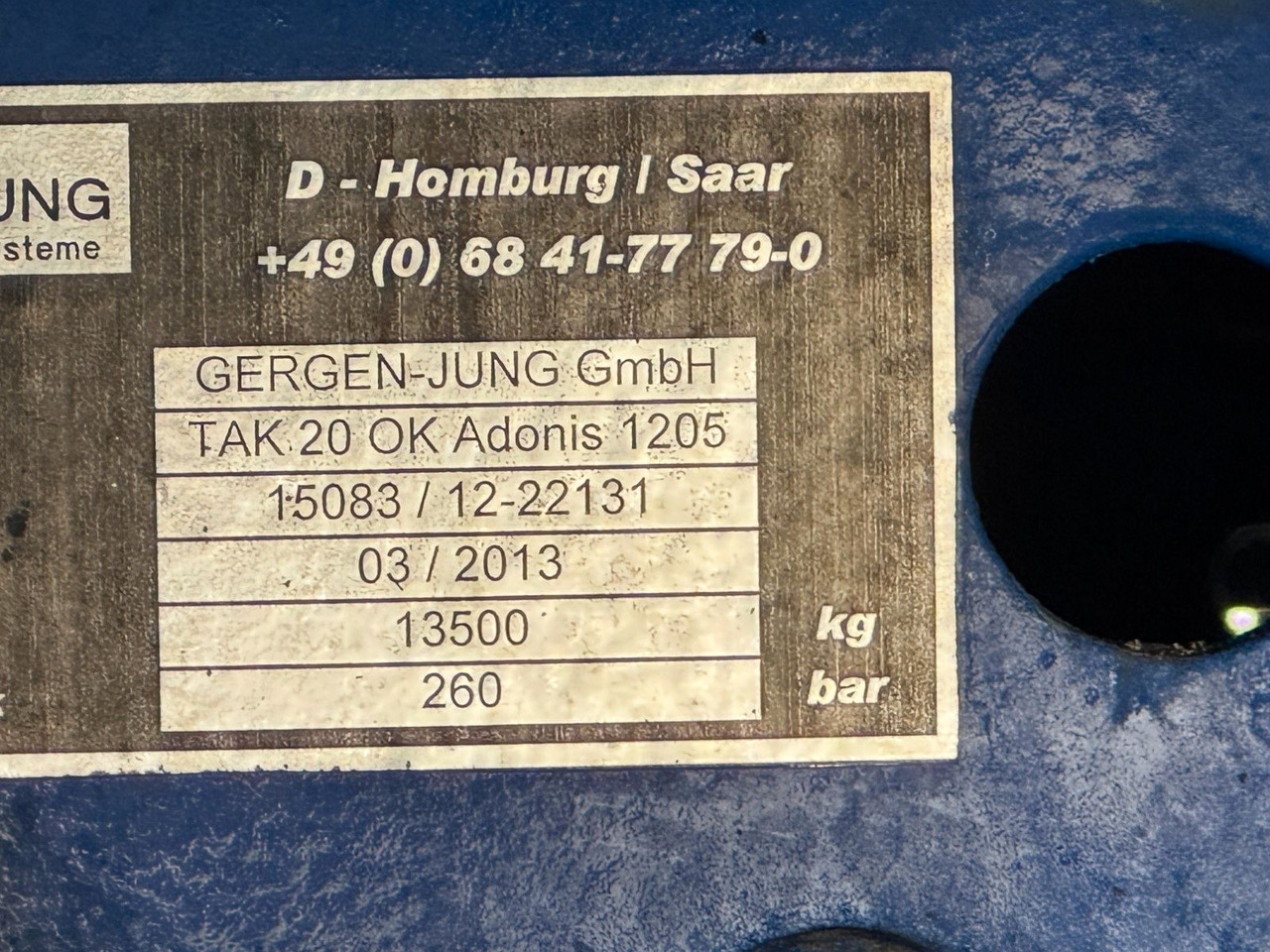 DAF XF 105.460 - Gergen Adonis TAK 20 ok 1205 - Самоскид вантажівка: фото 4 DAF XF 105.460 - Gergen Adonis TAK 20 ok 1205 - Самоскид вантажівка: фото 4