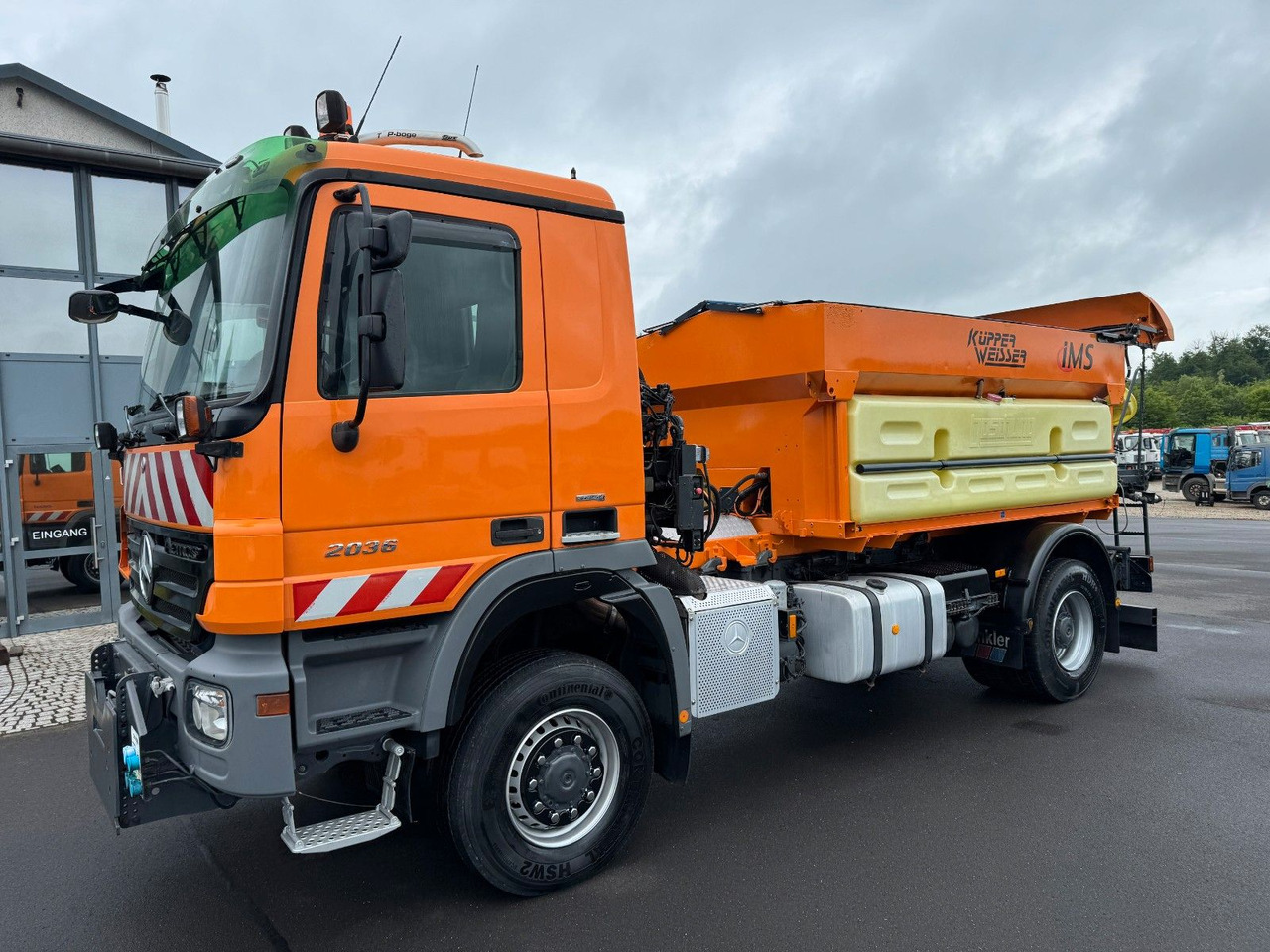 Mercedes-Benz Actros 2036 4x4 mit Dautel Wechselsystem E 5 - Самоскид вантажівка: фото 3 Mercedes-Benz Actros 2036 4x4 mit Dautel Wechselsystem E 5 - Самоскид вантажівка: фото 3