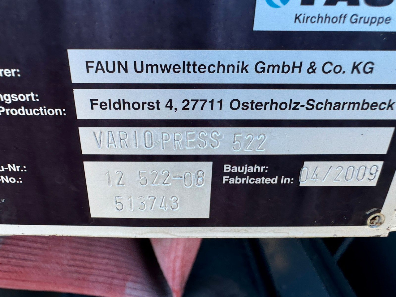 Mercedes-Benz Econic 2633 6x2 Faun Variopress 522 + Zoeller в лізинг Mercedes-Benz Econic 2633 6x2 Faun Variopress 522 + Zoeller: фото 9