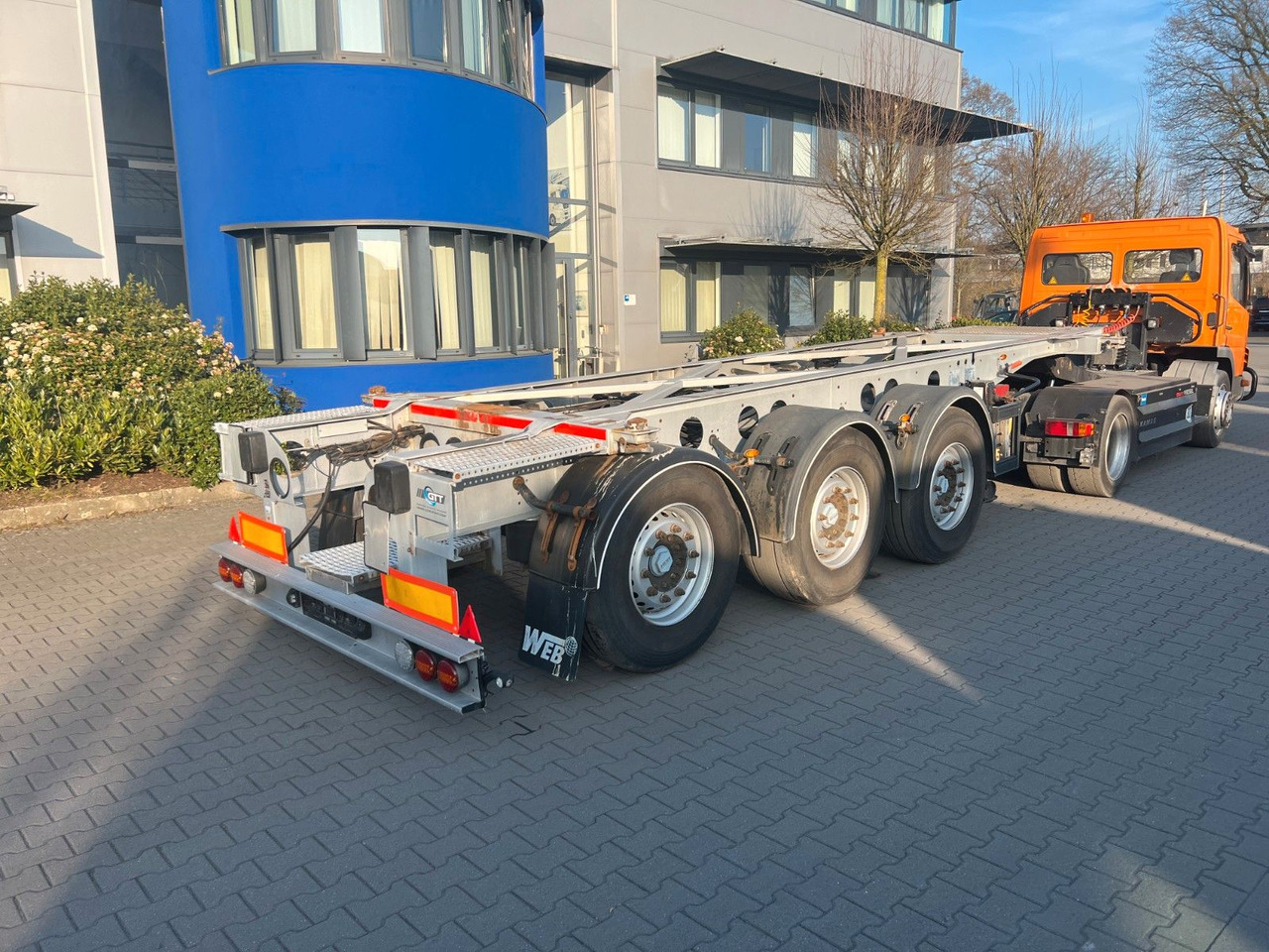 Web Trailer COS-24 AFR, 20ft Chassis Web Trailer COS-24 AFR, 20ft Chassis - Контейнеровоз/ Змінний кузов напівпричіп: фото 3 Web Trailer COS-24 AFR, 20ft Chassis Web Trailer COS-24 AFR, 20ft Chassis - Контейнеровоз/ Змінний кузов напівпричіп: фото 3