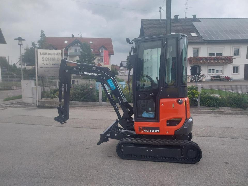Eurocomach 18ZT Minibagger Kubota Bagger Kettenbagger - Міні-екскаватор: фото 1 Eurocomach 18ZT Minibagger Kubota Bagger Kettenbagger - Міні-екскаватор: фото 1