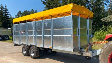 Viehanhänger Tandem Viehwagen Viehtransporter Anhänger - Для перевезення худоби причіп: фото 2 Viehanhänger Tandem Viehwagen Viehtransporter Anhänger - Для перевезення худоби причіп: фото 2