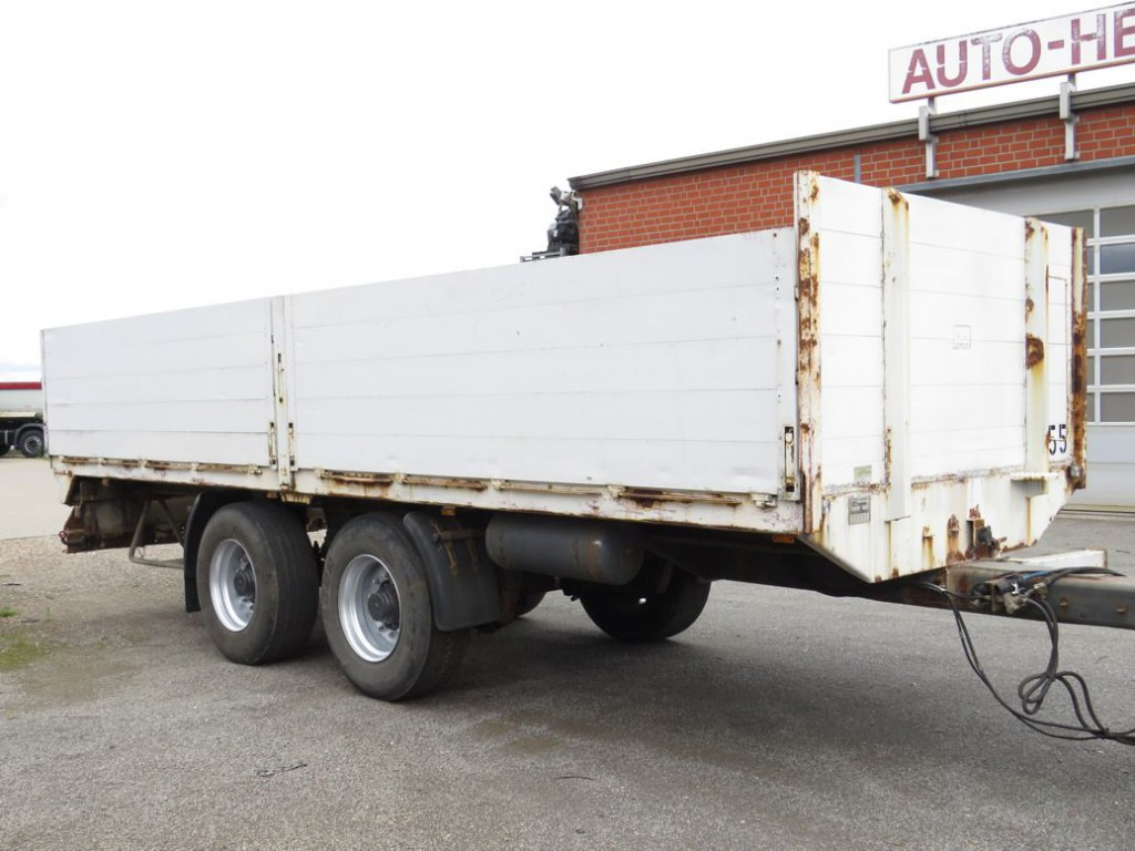 DINKEL Tandemanhänger DTAP 18000 Baustoffanhänger - Бортовий причіп/ Платформа: фото 2 DINKEL Tandemanhänger DTAP 18000 Baustoffanhänger - Бортовий причіп/ Платформа: фото 2