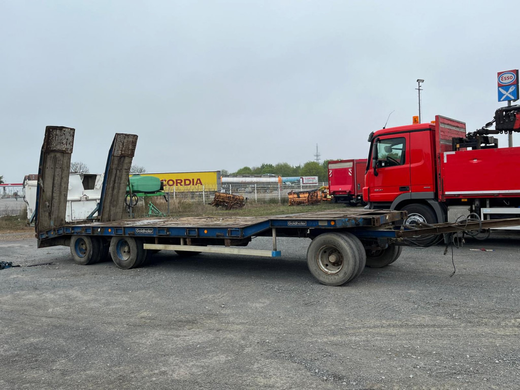 GOLDHOFER GOLDHOFER Tieflader Tiefladeranhänger TU 3-24/80 Rampen - Низькорамна платформа причіп: фото 2 GOLDHOFER GOLDHOFER Tieflader Tiefladeranhänger TU 3-24/80 Rampen - Низькорамна платформа причіп: фото 2