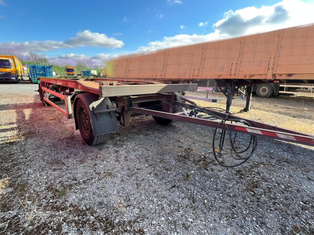 HUEFFERMANN 2-achs Abrollanhänger HAR 18.70 Containeranhänger Außenrollenanhg. - Причіп мультиліфт/ Бункеровоз: фото 2 HUEFFERMANN 2-achs Abrollanhänger HAR 18.70 Containeranhänger Außenrollenanhg. - Причіп мультиліфт/ Бункеровоз: фото 2