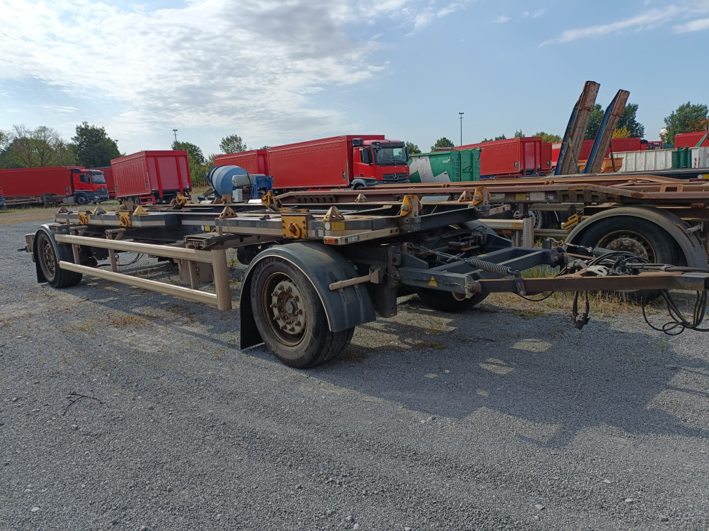 HUEFFERMANN Anhänger für Absetzmulden HMA 18.76 LS Containeranhänger - Контейнеровоз/ Змінний кузов причіп: фото 4 HUEFFERMANN Anhänger für Absetzmulden HMA 18.76 LS Containeranhänger - Контейнеровоз/ Змінний кузов причіп: фото 4