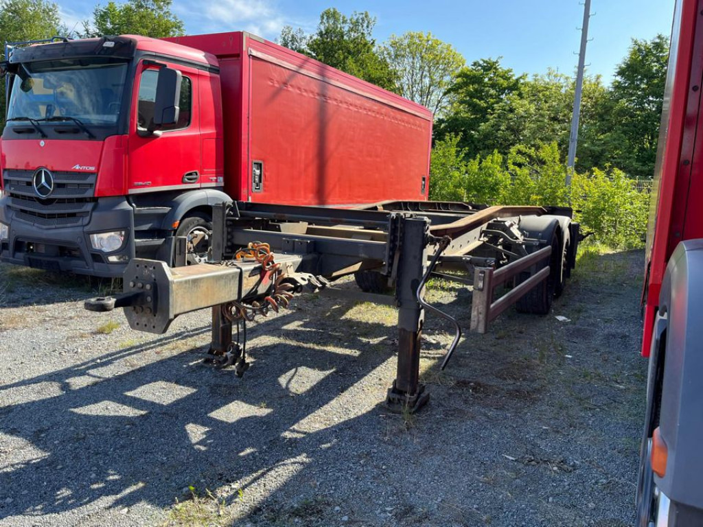 HUEFFERMANN Tandemanhänger HTA 1877 Containeranhänger - Причіп мультиліфт/ Бункеровоз: фото 4 HUEFFERMANN Tandemanhänger HTA 1877 Containeranhänger - Причіп мультиліфт/ Бункеровоз: фото 4