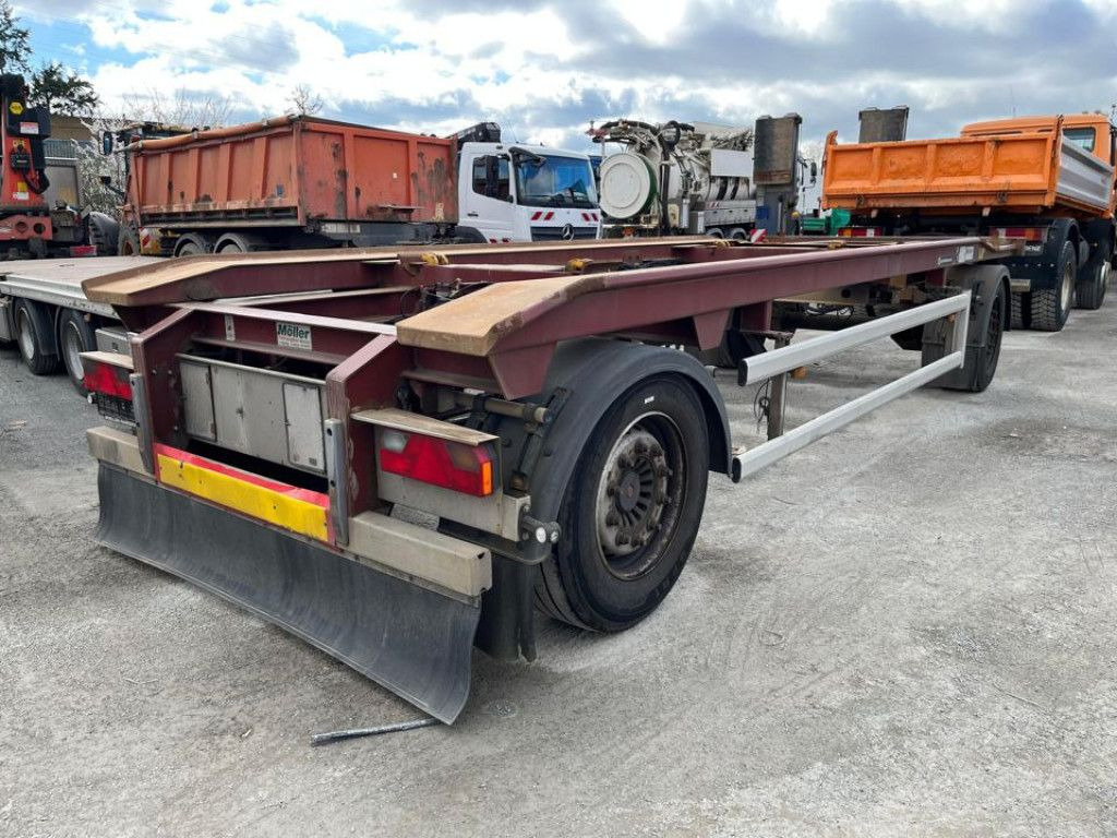 Hüffermann 2-achs Abrollanhänger HAR 18.70 Containeranhänge - Причіп мультиліфт/ Бункеровоз: фото 5 Hüffermann 2-achs Abrollanhänger HAR 18.70 Containeranhänge - Причіп мультиліфт/ Бункеровоз: фото 5