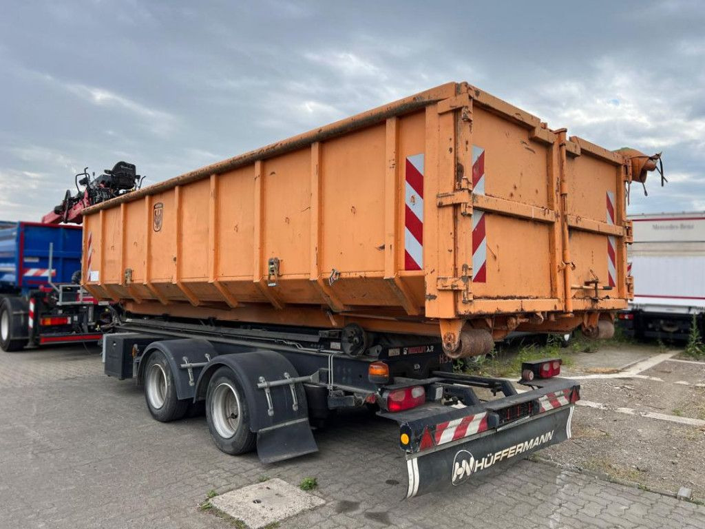 Hüffermann 2-achs Abrollanhänger HTA 16.62 Containeranhänge - Причіп мультиліфт/ Бункеровоз: фото 3 Hüffermann 2-achs Abrollanhänger HTA 16.62 Containeranhänge - Причіп мультиліфт/ Бункеровоз: фото 3