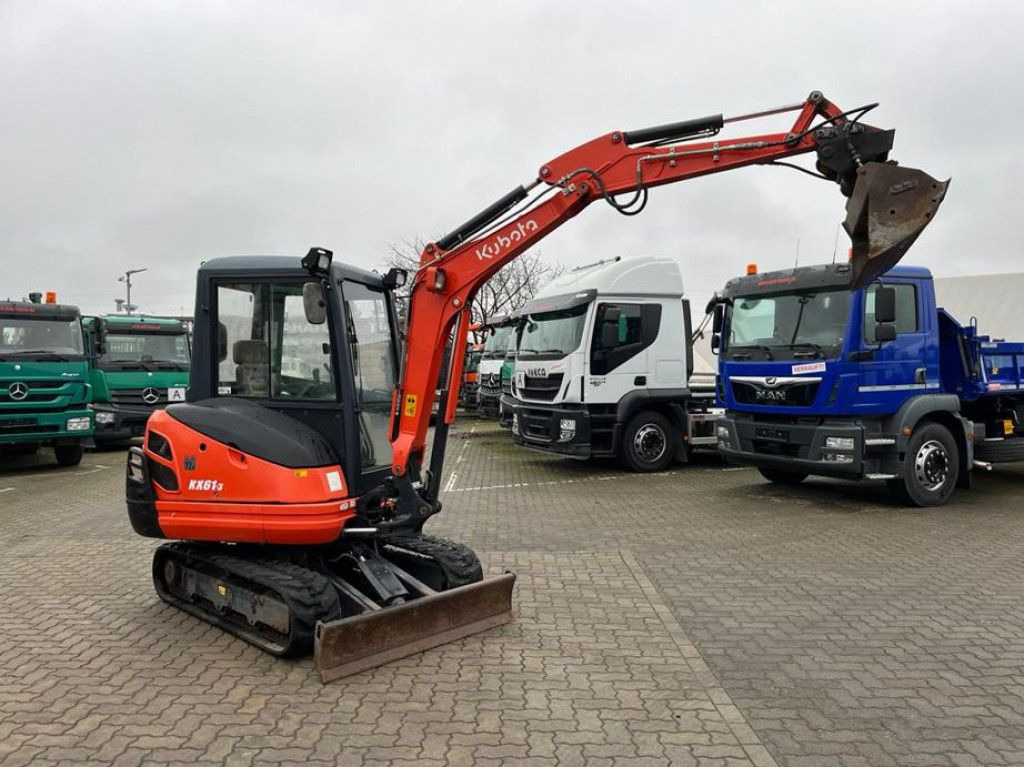 Kubota Minibagger KX 61 Minibagger 2245h, incl. Grabn+T - Міні-екскаватор: фото 1 Kubota Minibagger KX 61 Minibagger 2245h, incl. Grabn+T - Міні-екскаватор: фото 1