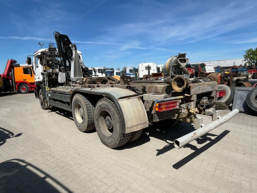 MAN F2000 27.342 6x4 Abrollkipper mit Kran - Гаковий мультиліфт вантажівка, Вантажівка з маніпулятором: фото 3 MAN F2000 27.342 6x4 Abrollkipper mit Kran - Гаковий мультиліфт вантажівка, Вантажівка з маніпулятором: фото 3