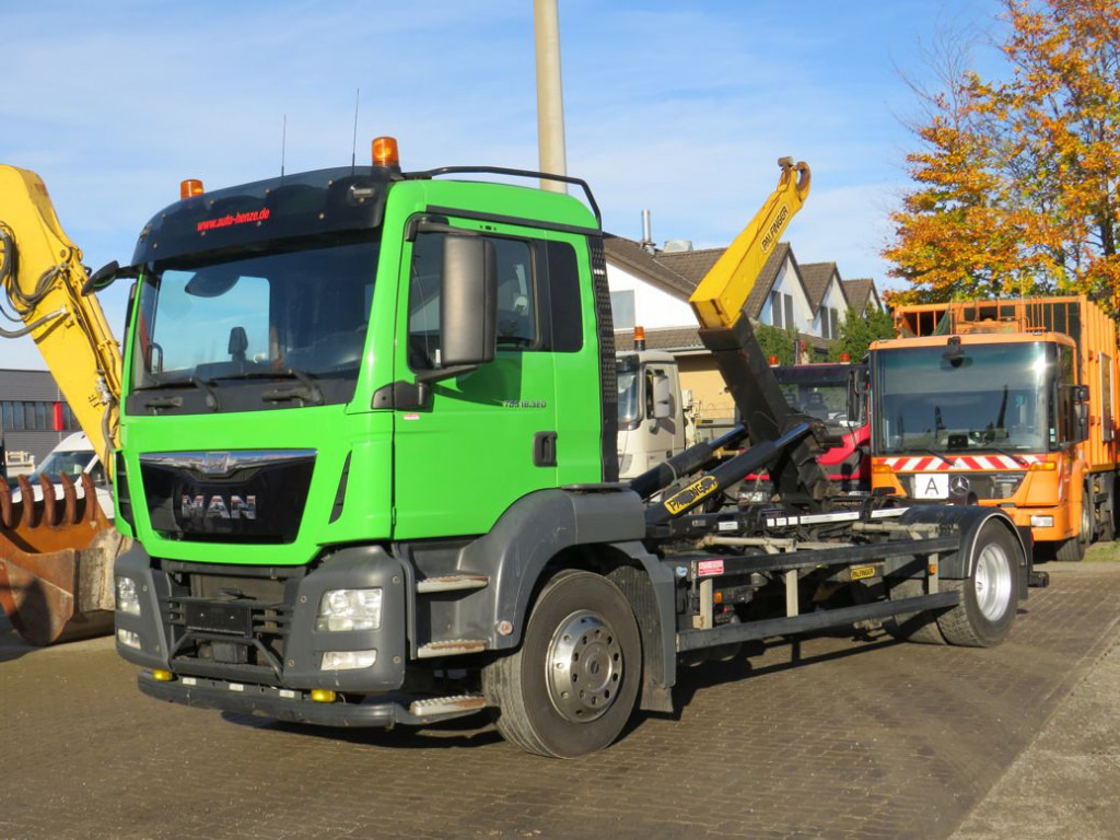 MAN MAN TG-S Abrollkipper 18.320 BL - Гаковий мультиліфт вантажівка: фото 1 MAN MAN TG-S Abrollkipper 18.320 BL - Гаковий мультиліфт вантажівка: фото 1