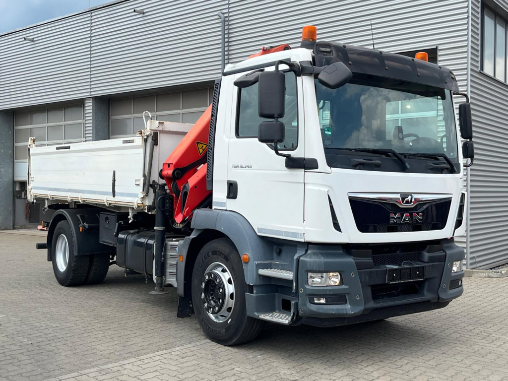MAN TG-M 18.340 4x2  2-Achs Kipper Kran Palf. PK 13001 KA - Самоскид вантажівка, Вантажівка з маніпулятором: фото 5 MAN TG-M 18.340 4x2  2-Achs Kipper Kran Palf. PK 13001 KA - Самоскид вантажівка, Вантажівка з маніпулятором: фото 5