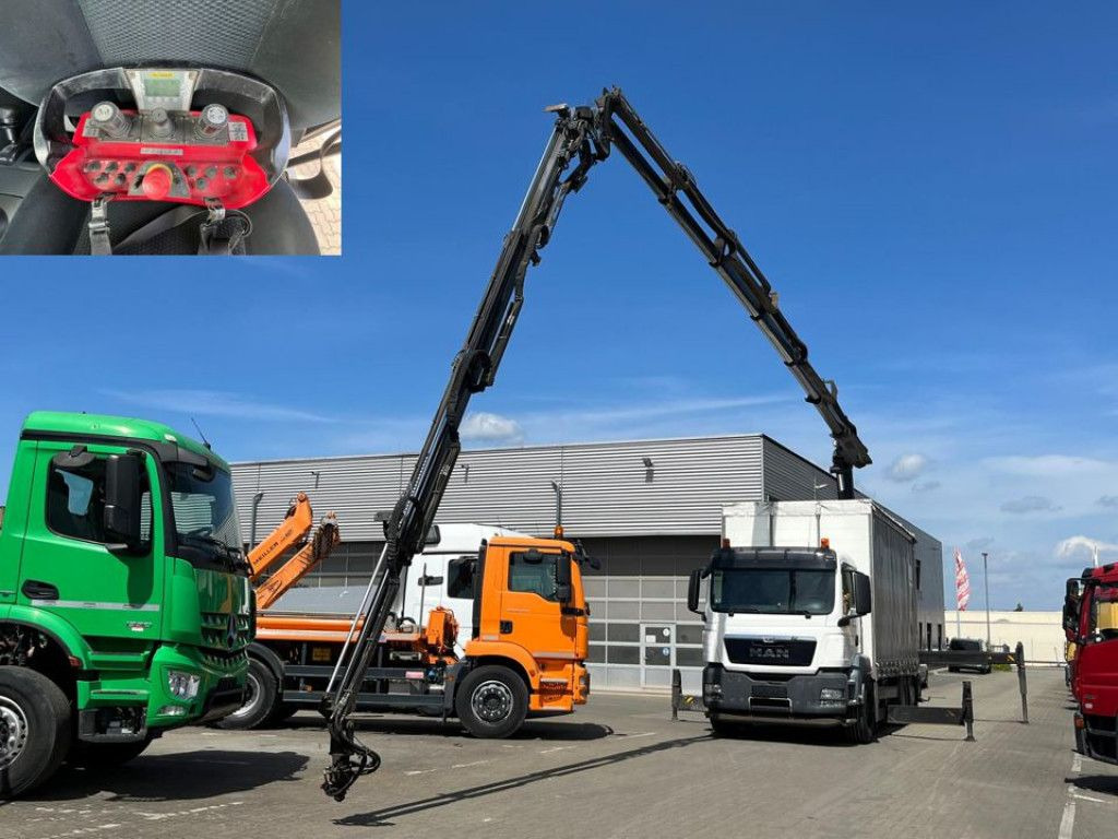 MAN TG-S 26.360 6x2-2LL Pritsche Heckkran 34m/to, Ji - Бортова вантажівка/ Платформа, Вантажівка з маніпулятором: фото 1 MAN TG-S 26.360 6x2-2LL Pritsche Heckkran 34m/to, Ji - Бортова вантажівка/ Платформа, Вантажівка з маніпулятором: фото 1
