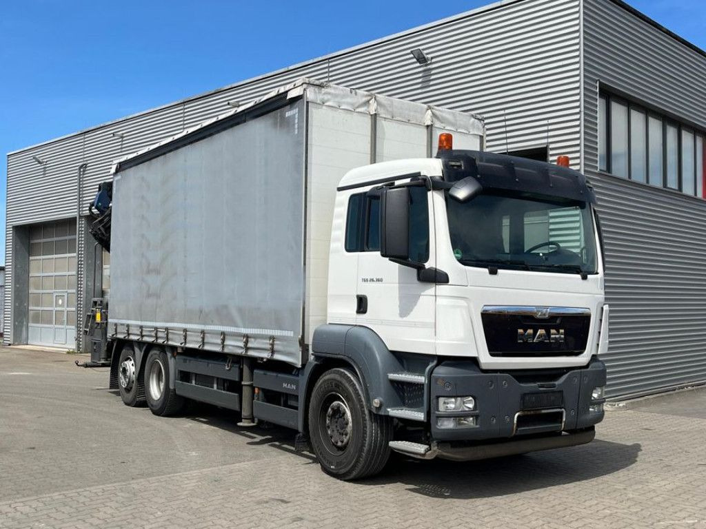 MAN TG-S 26.360 6x2-2LL Pritsche Heckkran 34m/to, Ji - Вантажівка з маніпулятором: фото 2 MAN TG-S 26.360 6x2-2LL Pritsche Heckkran 34m/to, Ji - Вантажівка з маніпулятором: фото 2