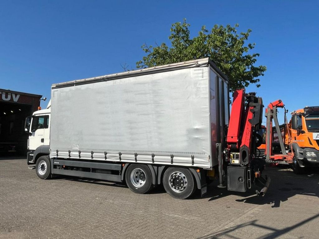 MAN TG-S 26.400 6x2-2 BL Pritsche Heckkran 5xhydr.Au - Бортова вантажівка/ Платформа, Вантажівка з маніпулятором: фото 3 MAN TG-S 26.400 6x2-2 BL Pritsche Heckkran 5xhydr.Au - Бортова вантажівка/ Платформа, Вантажівка з маніпулятором: фото 3
