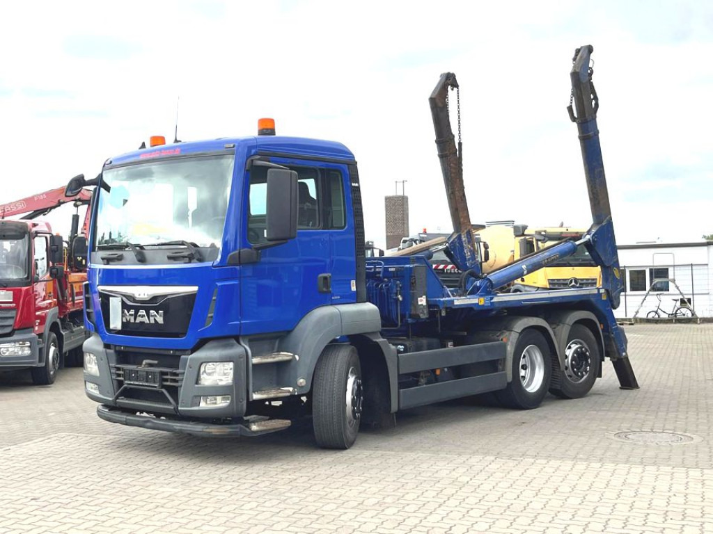 MAN TG-S 26.400 6x2 BL Absetzkipper Meiller Funk - Скіповий навантажувач вантажівка: фото 1 MAN TG-S 26.400 6x2 BL Absetzkipper Meiller Funk - Скіповий навантажувач вантажівка: фото 1