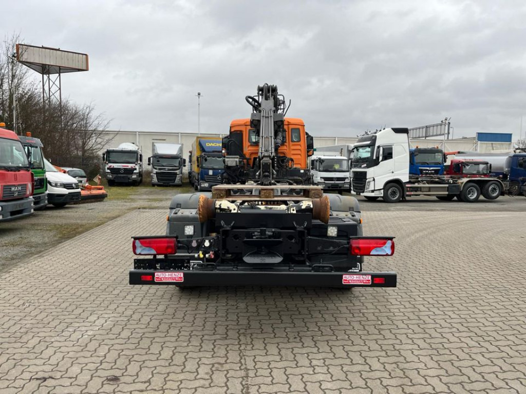 MAN TG-S 26.400 6x4H-2 BL Abrollkipper mit Kran Lift Lenk - Гаковий мультиліфт вантажівка, Вантажівка з маніпулятором: фото 5 MAN TG-S 26.400 6x4H-2 BL Abrollkipper mit Kran Lift Lenk - Гаковий мультиліфт вантажівка, Вантажівка з маніпулятором: фото 5