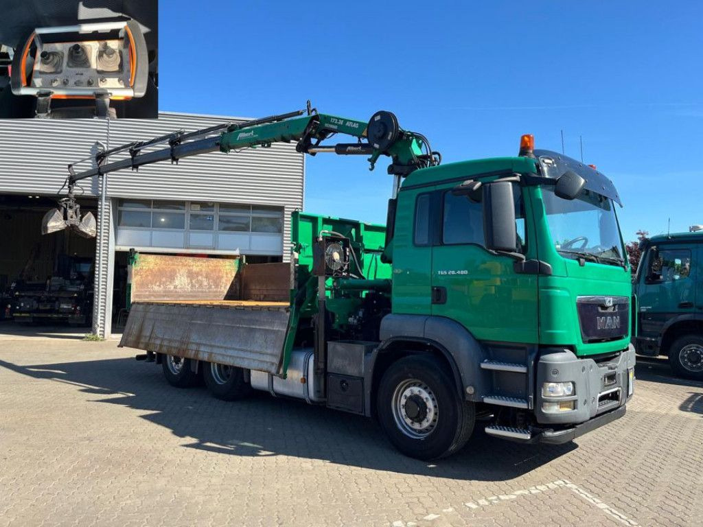 MAN TG-S 28.480 6x4H-4 BL 3-Achs Kipper Kran Funk Li - Вантажівка з маніпулятором: фото 3 MAN TG-S 28.480 6x4H-4 BL 3-Achs Kipper Kran Funk Li - Вантажівка з маніпулятором: фото 3