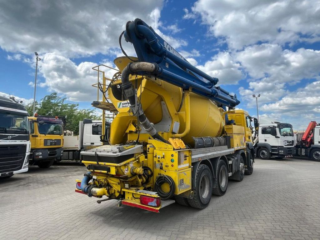MAN TG-S 35.360 8x4 BB Pumi Pumi 24mKolbenpumpe deut - Автобетононасос: фото 4 MAN TG-S 35.360 8x4 BB Pumi Pumi 24mKolbenpumpe deut - Автобетононасос: фото 4