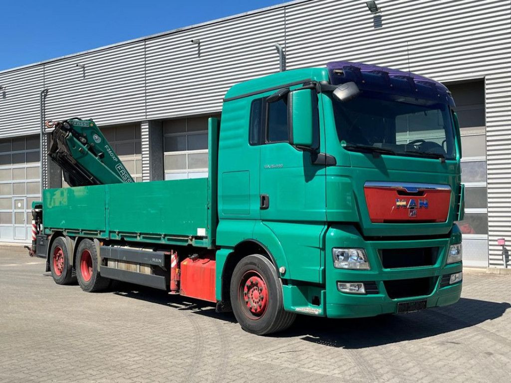 MAN TG-X 26.440 6x2-2 BL Pritsche Heckkran Fassi 360 - Вантажівка з маніпулятором: фото 2 MAN TG-X 26.440 6x2-2 BL Pritsche Heckkran Fassi 360 - Вантажівка з маніпулятором: фото 2