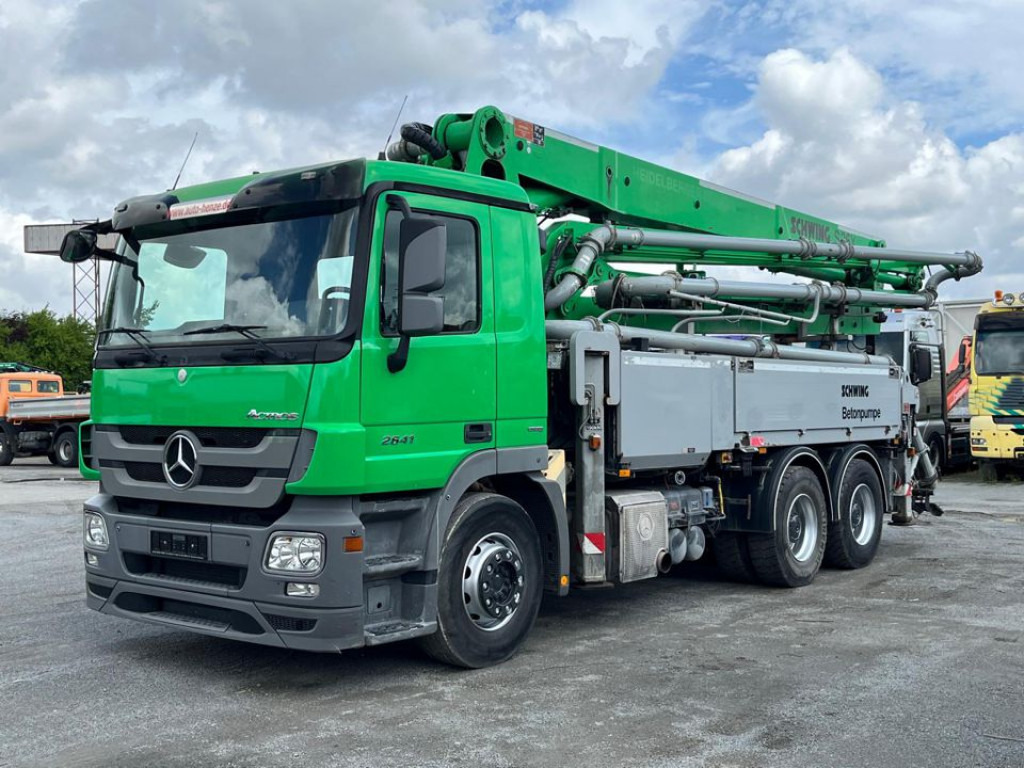 Автобетононасос MERCEDES-BENZ Actros 2641 6x4  Betonpumpe Schwing S 36 X nur 2786h: фото 8