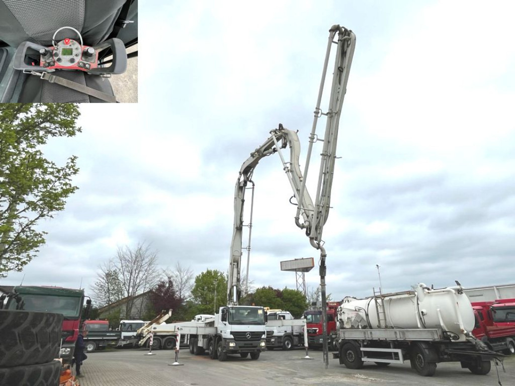 MERCEDES-BENZ Actros 3241 B 8x4 Betonpumpe Putzmeister 42m - Автобетононасос: фото 1 MERCEDES-BENZ Actros 3241 B 8x4 Betonpumpe Putzmeister 42m - Автобетононасос: фото 1