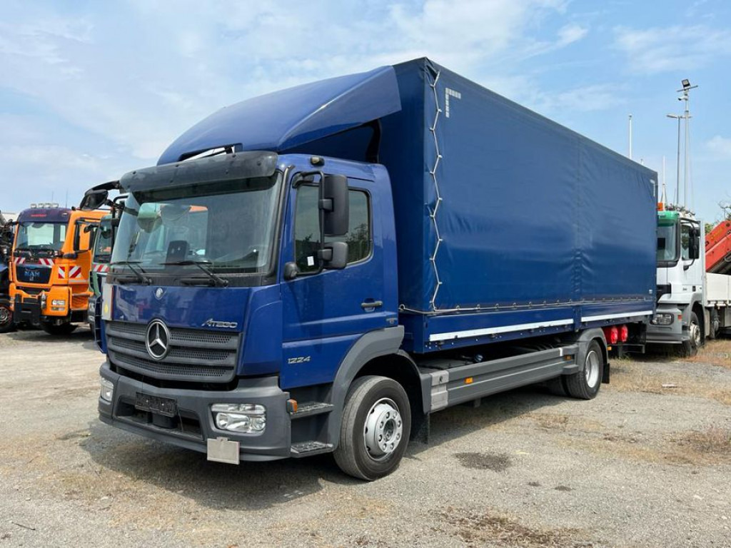 MERCEDES-BENZ Atego 1224 L Pritsche LBW LBW 1.5to - Тентована вантажівка: фото 1 MERCEDES-BENZ Atego 1224 L Pritsche LBW LBW 1.5to - Тентована вантажівка: фото 1