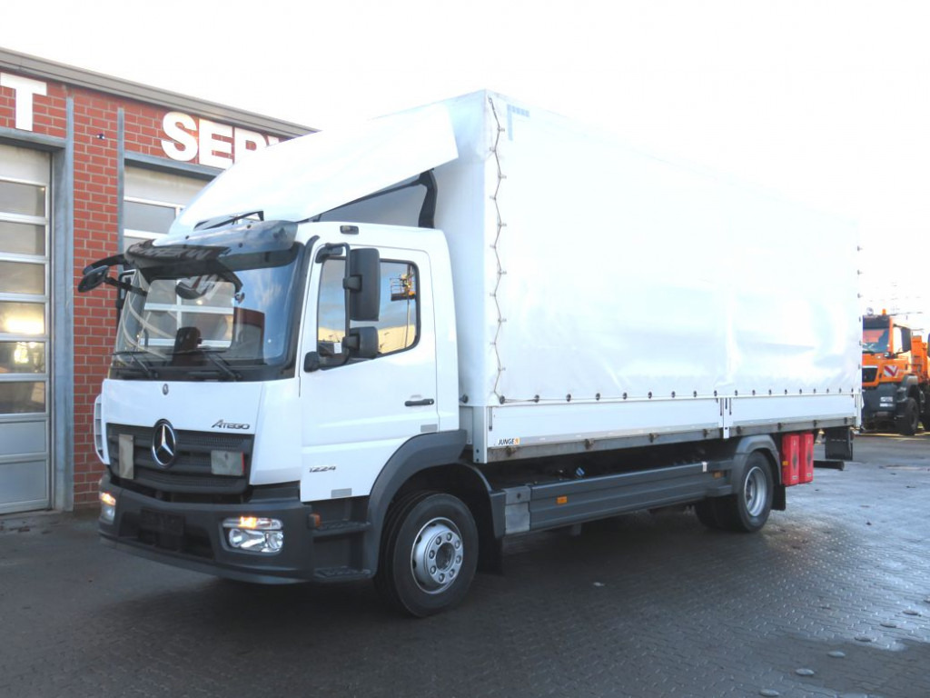 MERCEDES-BENZ Atego 1224 L Pritsche LBW LBW 1.5to - Тентована вантажівка: фото 1 MERCEDES-BENZ Atego 1224 L Pritsche LBW LBW 1.5to - Тентована вантажівка: фото 1