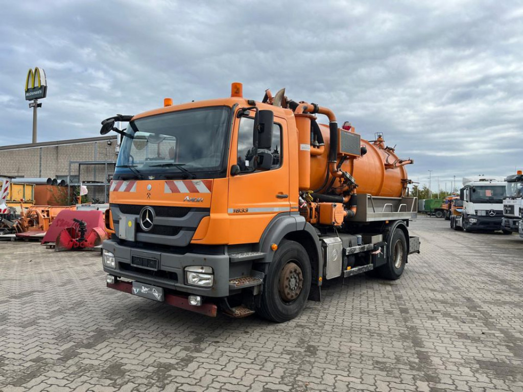 MERCEDES-BENZ Axor 1833 L Saug + Spülwagen Tollense - Асенізатори: фото 1 MERCEDES-BENZ Axor 1833 L Saug + Spülwagen Tollense - Асенізатори: фото 1
