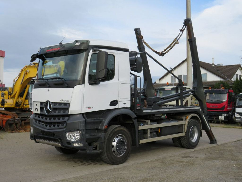 Mercedes-Benz Actros 1840 K 4x2 Absetzkipper Euro 6 - Скіповий навантажувач вантажівка: фото 1 Mercedes-Benz Actros 1840 K 4x2 Absetzkipper Euro 6 - Скіповий навантажувач вантажівка: фото 1