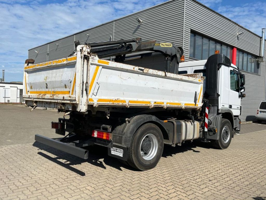 Mercedes-Benz Actros 1841 K 2-Achs Kipper Kran Funk/2xhydr+Gre - Самоскид вантажівка, Вантажівка з маніпулятором: фото 4 Mercedes-Benz Actros 1841 K 2-Achs Kipper Kran Funk/2xhydr+Gre - Самоскид вантажівка, Вантажівка з маніпулятором: фото 4