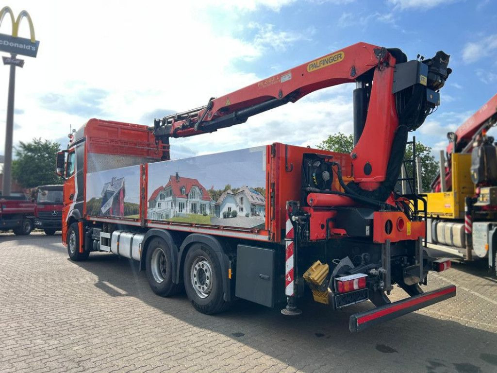 Mercedes-Benz Actros 2648 L 6x2 Pritsche Heckkran 3xhydr.Aussc - Вантажівка з маніпулятором: фото 3 Mercedes-Benz Actros 2648 L 6x2 Pritsche Heckkran 3xhydr.Aussc - Вантажівка з маніпулятором: фото 3