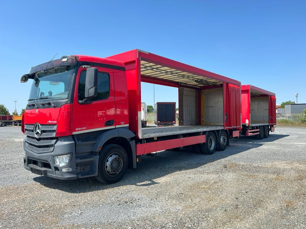 Mercedes-Benz Antos 2540 L 6x2 Pritsche LBW Getränke 8,2m, 2to - Тентована вантажівка: фото 5 Mercedes-Benz Antos 2540 L 6x2 Pritsche LBW Getränke 8,2m, 2to - Тентована вантажівка: фото 5