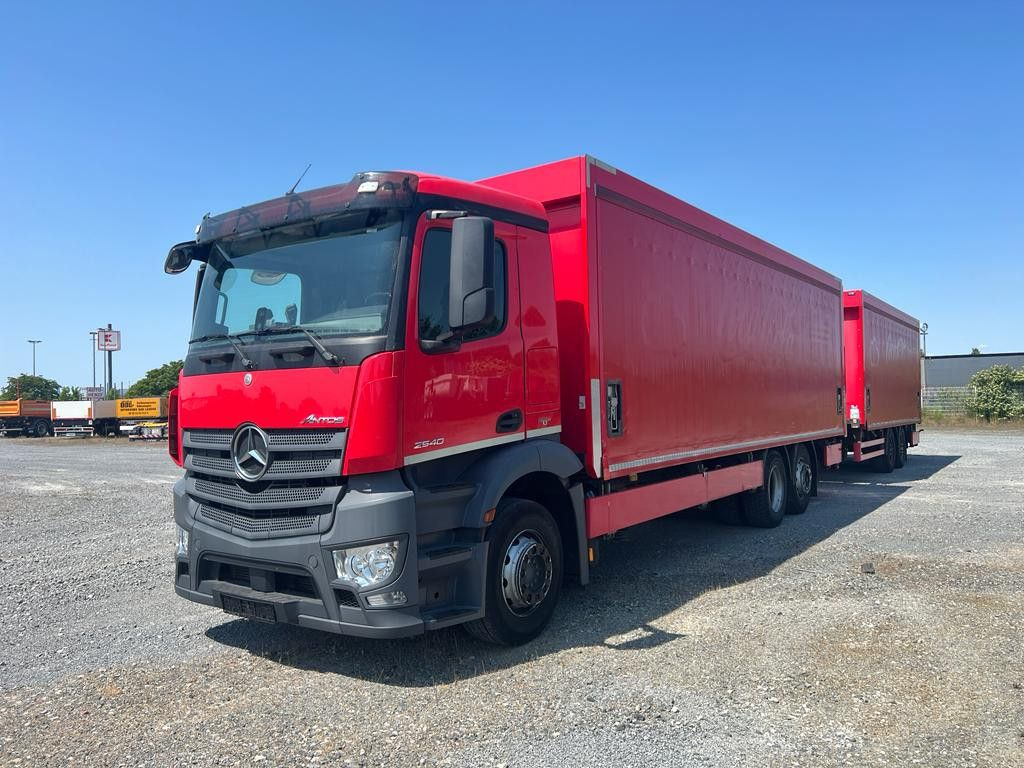 Mercedes-Benz Antos 2540 L 6x2 Pritsche LBW Mercedes-Benz Antos 2540 L 6x2 Pritsche LBW - Тентована вантажівка: фото 1 Mercedes-Benz Antos 2540 L 6x2 Pritsche LBW Mercedes-Benz Antos 2540 L 6x2 Pritsche LBW - Тентована вантажівка: фото 1