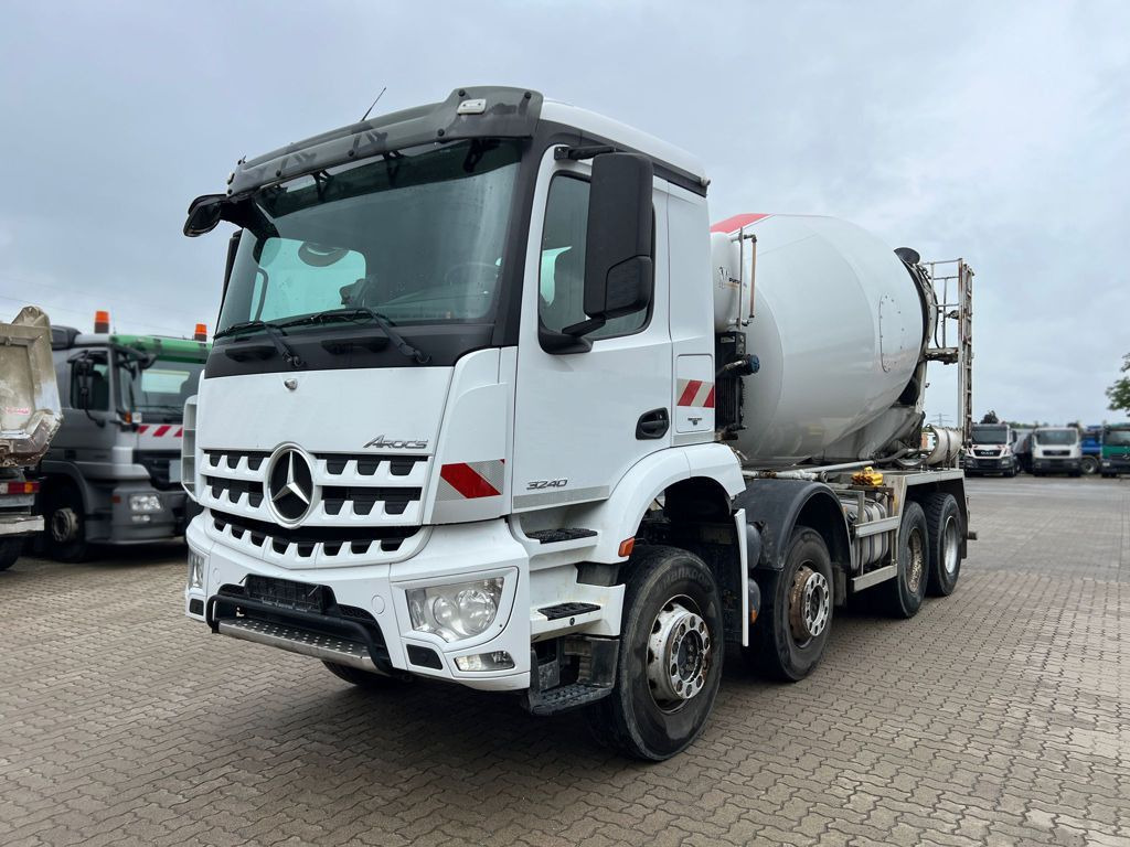 Mercedes-Benz Arocs 3240 B 8x4 Betonmischer Deutsch Top AP Ach - Автобетонозмішувач: фото 1 Mercedes-Benz Arocs 3240 B 8x4 Betonmischer Deutsch Top AP Ach - Автобетонозмішувач: фото 1