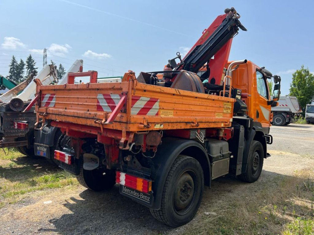 Mercedes-Benz Unimog U20 2-Achs Allradkipper Kran Palfinger Kr - Самоскид вантажівка, Вантажівка з маніпулятором: фото 4 Mercedes-Benz Unimog U20 2-Achs Allradkipper Kran Palfinger Kr - Самоскид вантажівка, Вантажівка з маніпулятором: фото 4