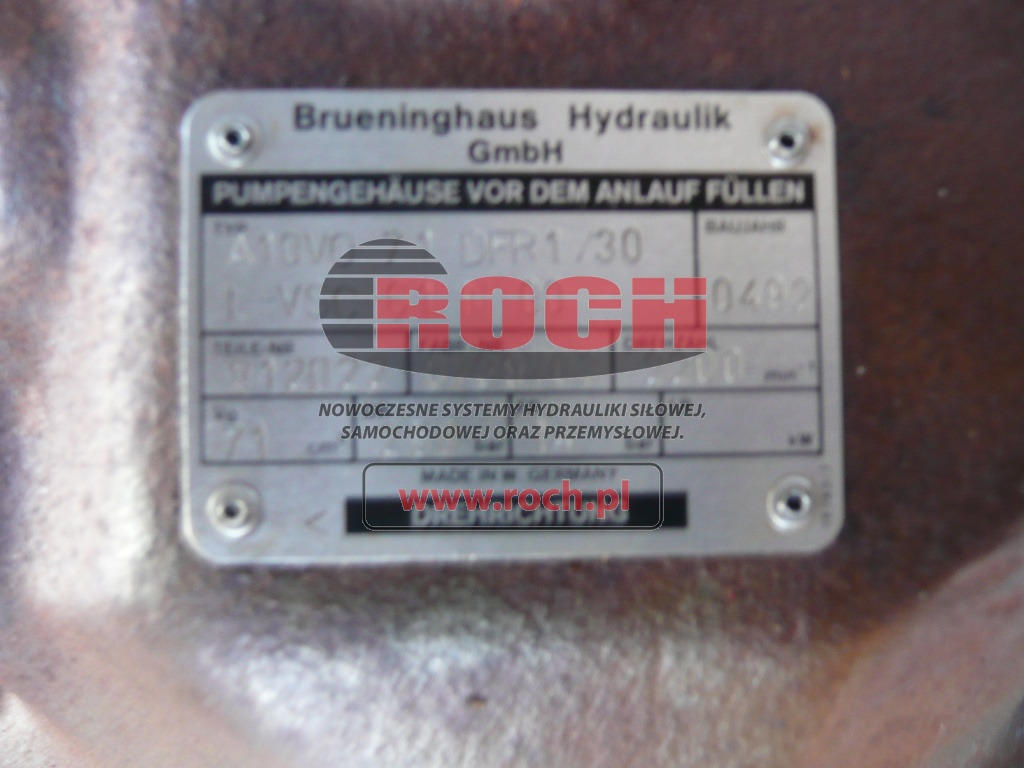 BRUENINGHAUS HYDRAULIK A10VO71DFR1/30L-VSC-61-N-00 912022 - Гідронасос: фото 1 BRUENINGHAUS HYDRAULIK A10VO71DFR1/30L-VSC-61-N-00 912022 - Гідронасос: фото 1