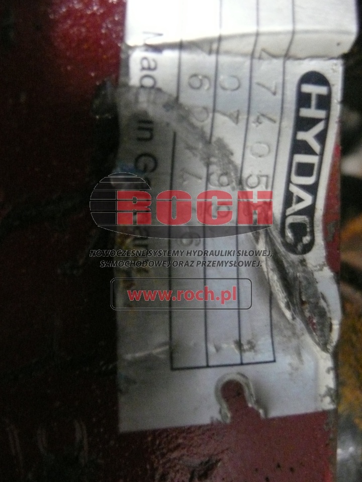 HYDAC 474058 7621476 + HYDROAKUMULATORY 0,75L - Гідравлічний клапан: фото 1 HYDAC 474058 7621476 + HYDROAKUMULATORY 0,75L - Гідравлічний клапан: фото 1