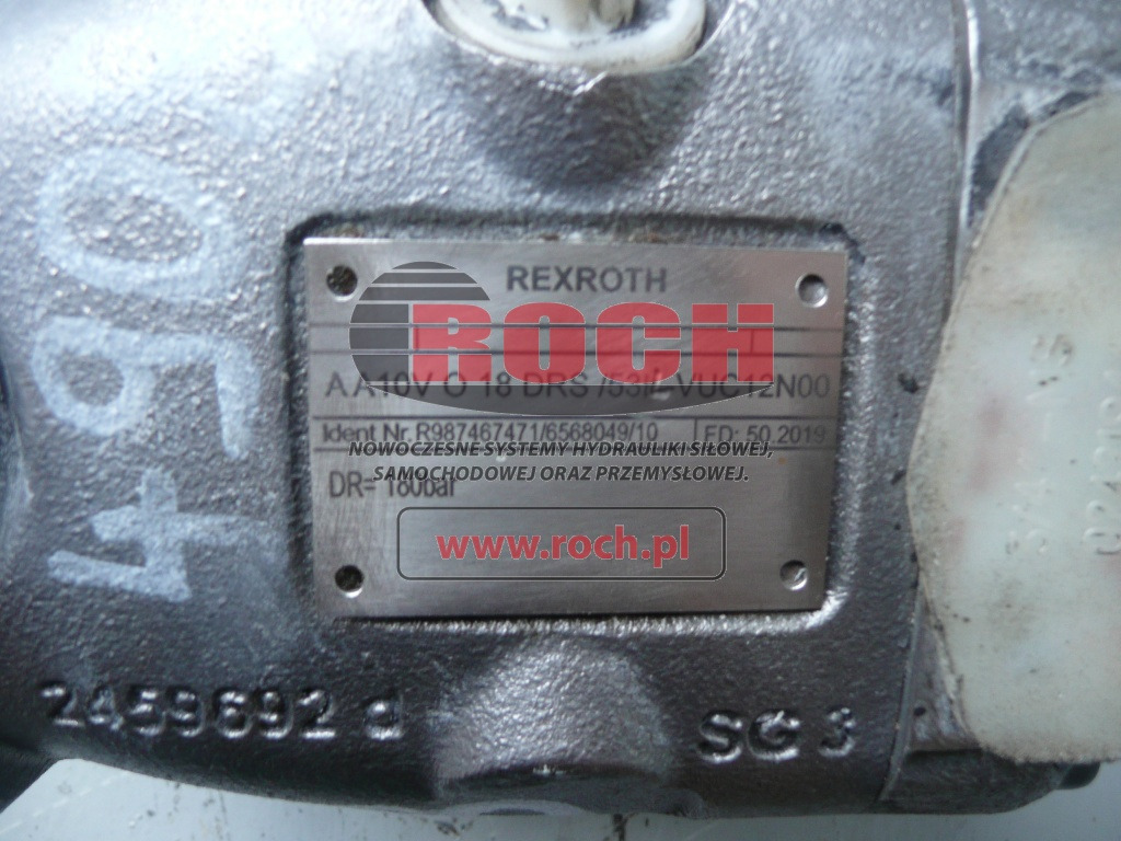REXROTH AA10VO18DRS/53L-VUC12N00 - Гідронасос: фото 2 REXROTH AA10VO18DRS/53L-VUC12N00 - Гідронасос: фото 2
