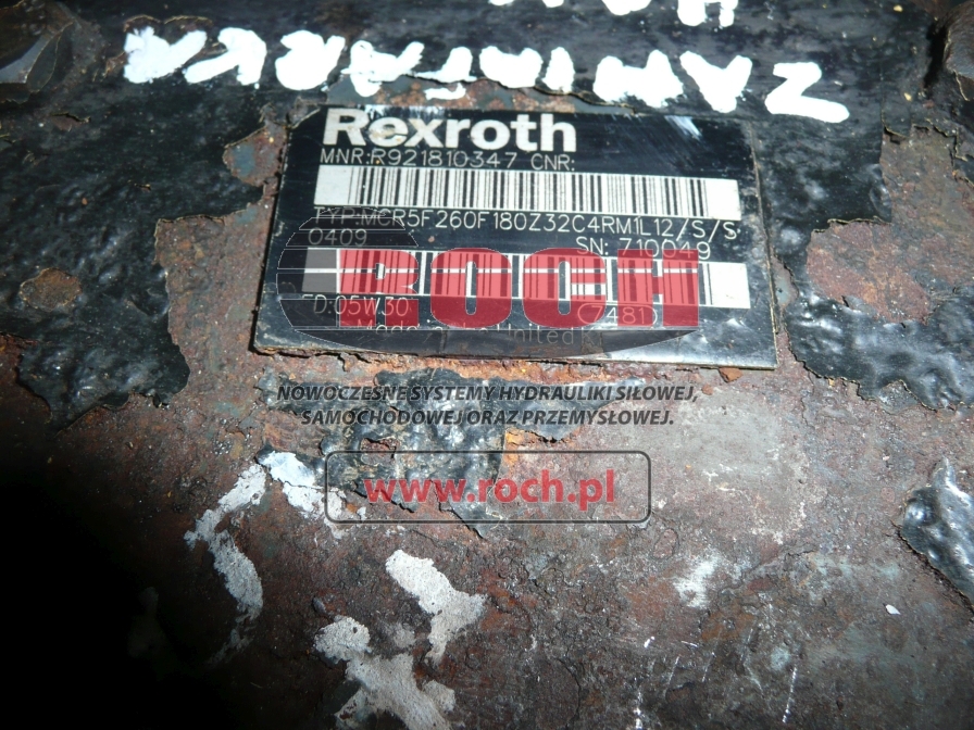 REXROTH MCR5F260F180Z32C4RM1L12/S/S 0409 - Гідравлічний мотор в категорії Комунальна/ Спеціальна техніка: фото 2 REXROTH MCR5F260F180Z32C4RM1L12/S/S 0409 - Гідравлічний мотор в категорії Комунальна/ Спеціальна техніка: фото 2