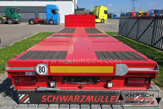 Schwarzmüller Tieflader ausziehbar gelenkt - Низькорамна платформа напівпричіп: фото 4 Schwarzmüller Tieflader ausziehbar gelenkt - Низькорамна платформа напівпричіп: фото 4