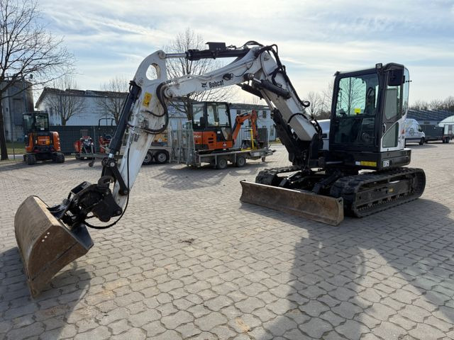 Bobcat E 85, BJ 21/22, 580 BH, hydr. VA, MS08, GLV Bobcat E 85, BJ 21/22, 820 BH, hydr. VA, MS08, GLV - Міні-екскаватор: фото 1 Bobcat E 85, BJ 21/22, 580 BH, hydr. VA, MS08, GLV Bobcat E 85, BJ 21/22, 820 BH, hydr. VA, MS08, GLV - Міні-екскаватор: фото 1