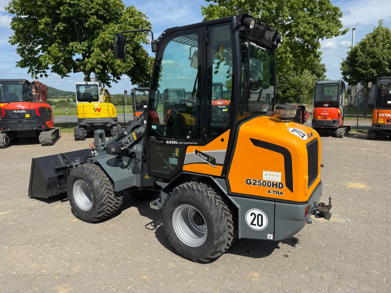 Giant G2500 HD X-TRA, Bj 20, SW, Schaufel, Gabel - Колісний навантажувач: фото 2 Giant G2500 HD X-TRA, Bj 20, SW, Schaufel, Gabel - Колісний навантажувач: фото 2