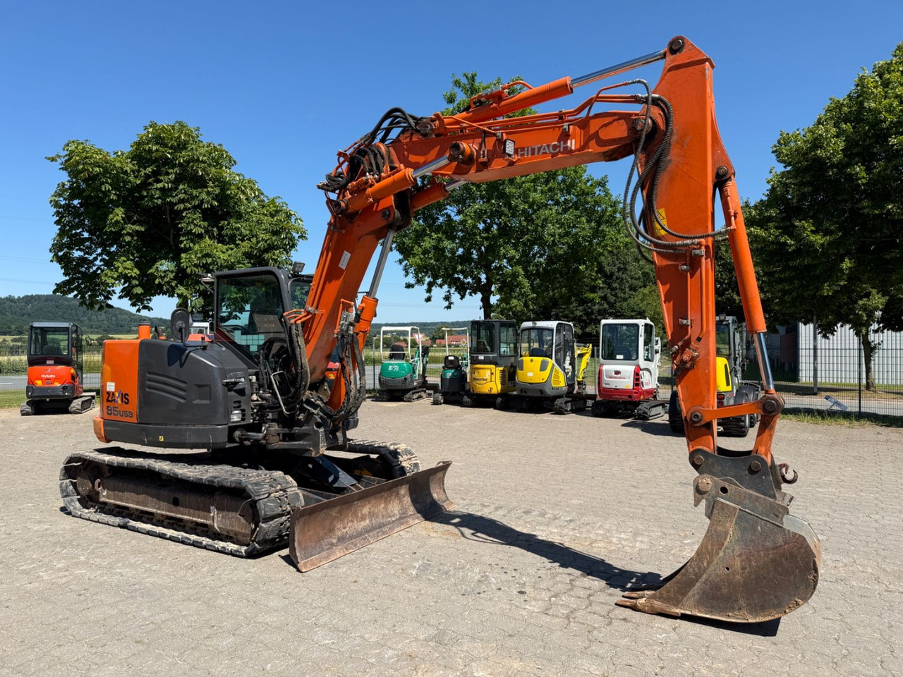 Hitachi ZX 85 USB-5A, Bj 17, 5190 BH, hydr. VA, MS08, TL - Міні-екскаватор: фото 3 Hitachi ZX 85 USB-5A, Bj 17, 5190 BH, hydr. VA, MS08, TL - Міні-екскаватор: фото 3