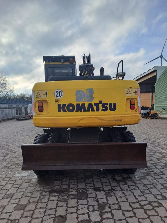 Komatsu PW 160-7, Bj 07, 7050 BH, hydr. VA, MS10, GLV - Колісний екскаватор: фото 5 Komatsu PW 160-7, Bj 07, 7050 BH, hydr. VA, MS10, GLV - Колісний екскаватор: фото 5