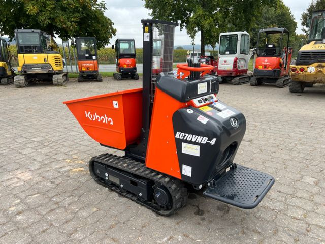 Kubota KC 70, VHD-4, mit Hochentleerung, hydr. Fahrwerk - Гусеничний самоскид: фото 2 Kubota KC 70, VHD-4, mit Hochentleerung, hydr. Fahrwerk - Гусеничний самоскид: фото 2