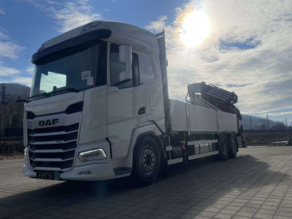 DAF XF 480 FAN Kranwagen / Vorlauf 2026 ! - Бортова вантажівка/ Платформа, Вантажівка з маніпулятором: фото 2 DAF XF 480 FAN Kranwagen / Vorlauf 2026 ! - Бортова вантажівка/ Платформа, Вантажівка з маніпулятором: фото 2