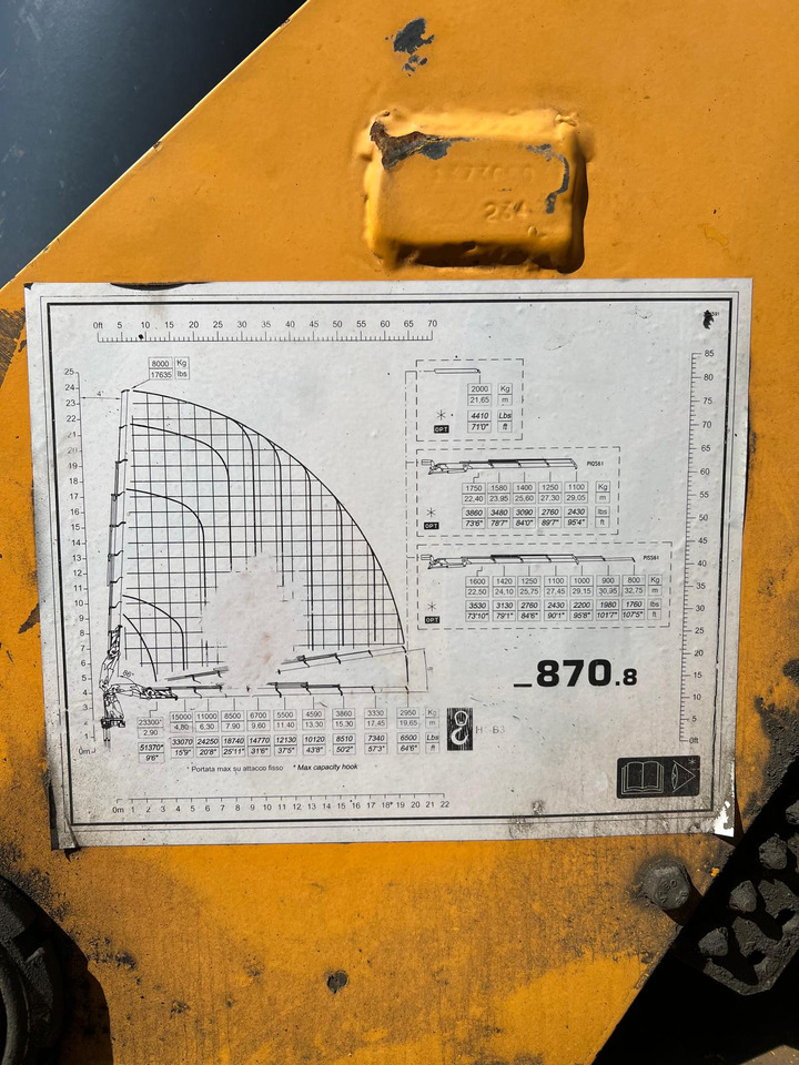 MAN TGS 41.440 Hiab Palfinger Fassi Copma 870 - Вантажівка з маніпулятором: фото 5 MAN TGS 41.440 Hiab Palfinger Fassi Copma 870 - Вантажівка з маніпулятором: фото 5