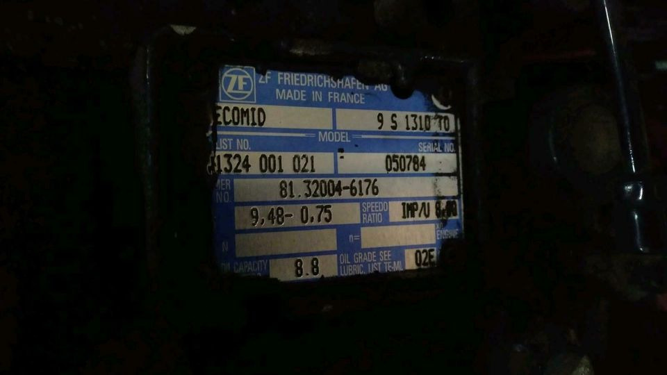 ZF Getriebe 9 S 1310 TO - Коробка передач в категорії Вантажівки: фото 2 ZF Getriebe 9 S 1310 TO - Коробка передач в категорії Вантажівки: фото 2
